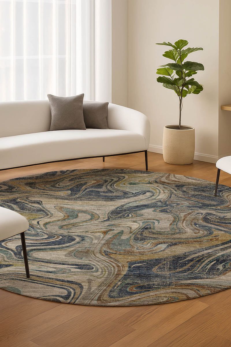 Nexus NX6 Navy 9' x 12' Rug image number 3