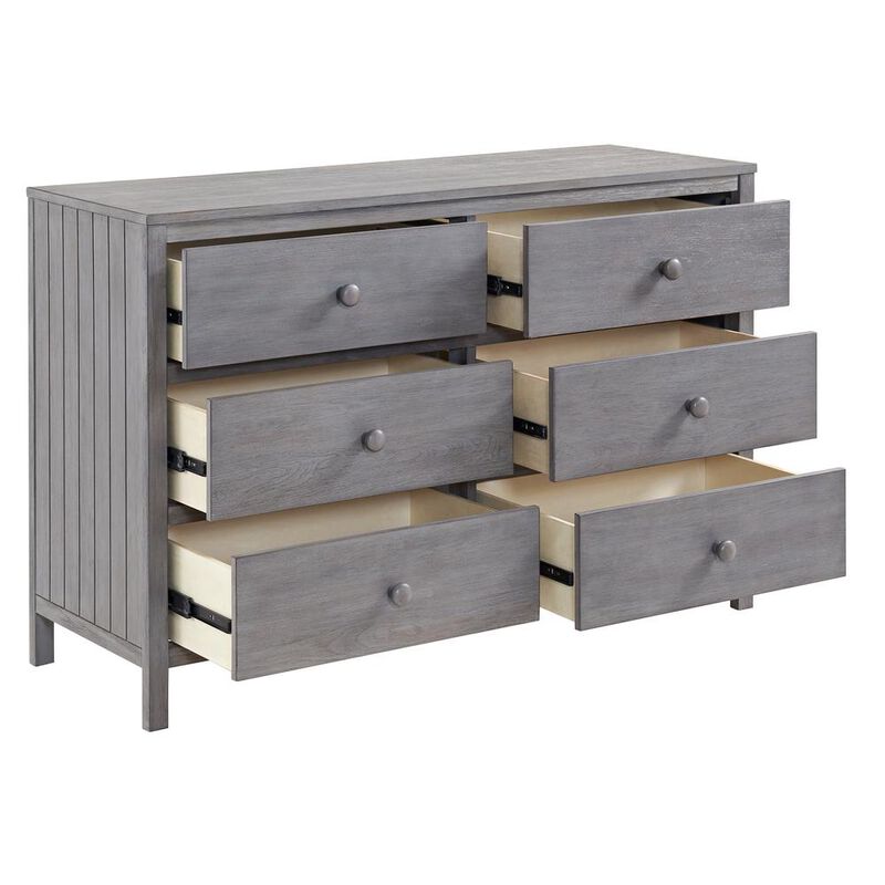 Oxford Baby Soho Baby Everlee 6 Drawer Dresser  Greystone