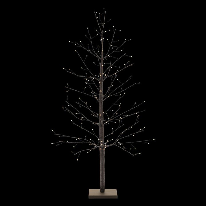 Lighted Twig Tree with LED Branches for Festive Entryway or Shelf Decor