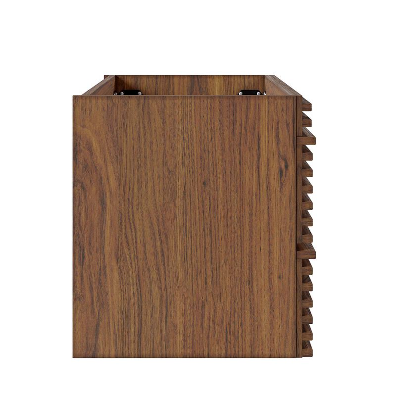 Render 30" Wall-Mount Bathroom Vanity Cabinet (Sink Basin Not Included) image number 1