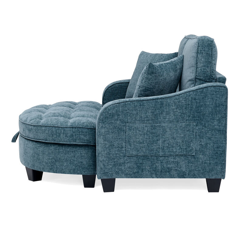 Pefwod Loveseat Reclining Sofa image number 7