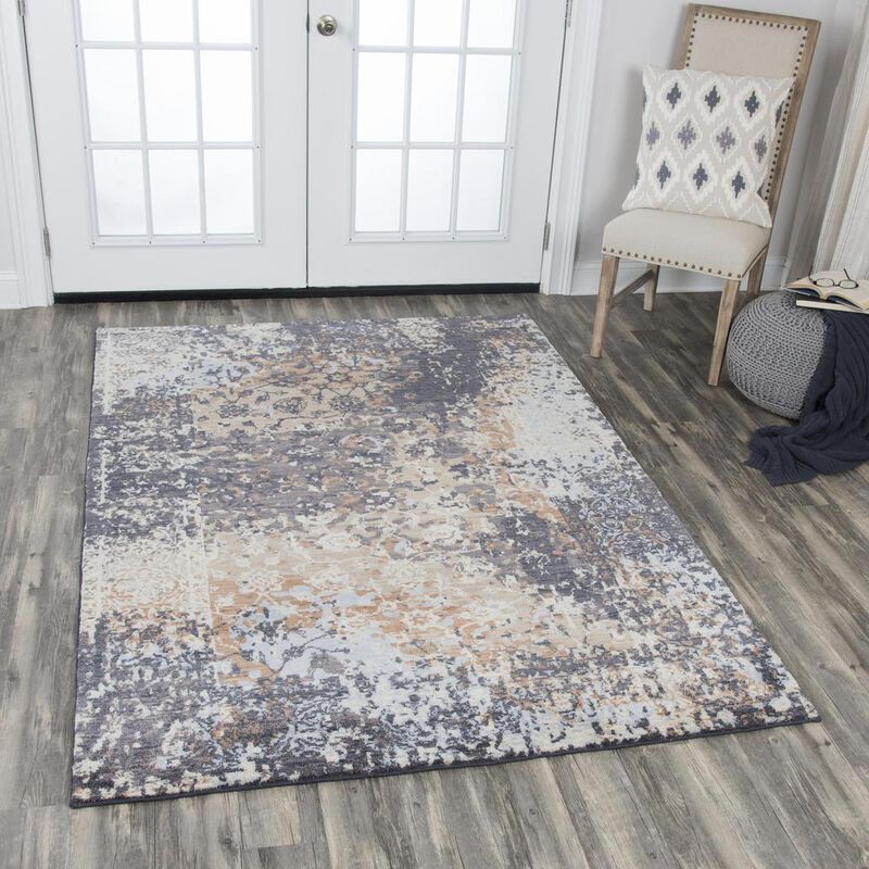 Hybrid Cut Pile Wool Rug, 3' x 5'