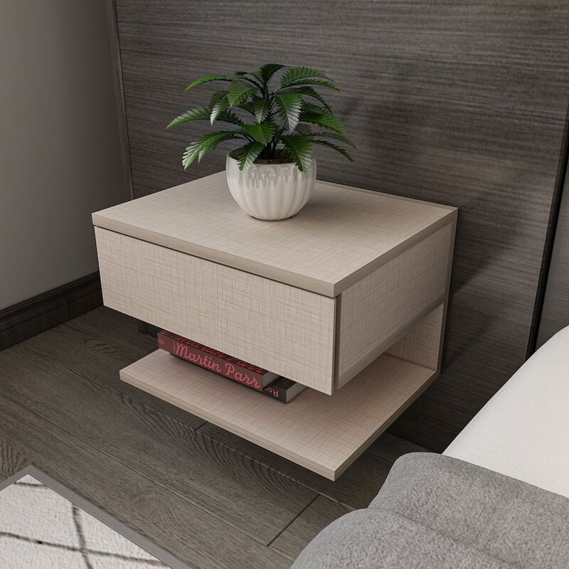 Decorotika Vivid Nightstand Beige