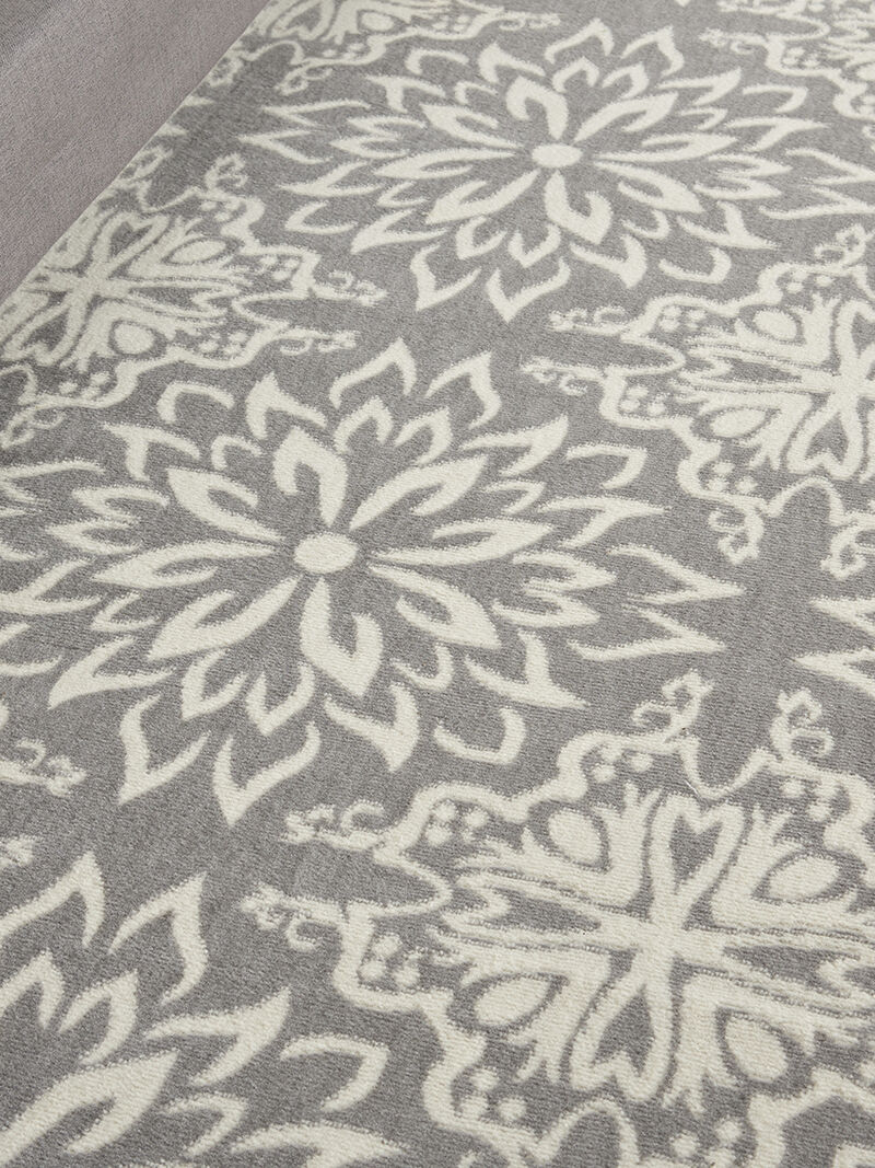 Jubilant JUB06 Ivory/Gray 8' x Round Rug