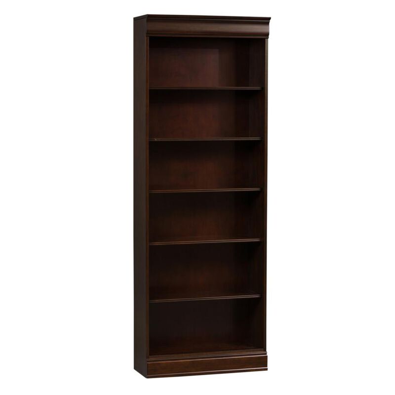 Liberty Furniture Brayton Manor Jr Executive 84 Inch Bookcase (RTA) in Cognac image number 0