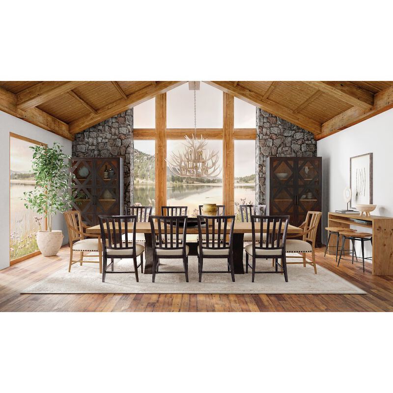 Hooker Furniture Big Sky Wood and Fabric Side Chair image number 3
