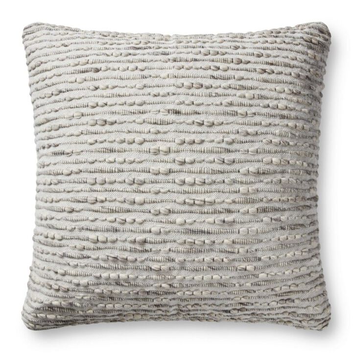 Natural P1155 Throw Pillow by Magnolia Home by Joanna Gaines x Loloi, Set of Two