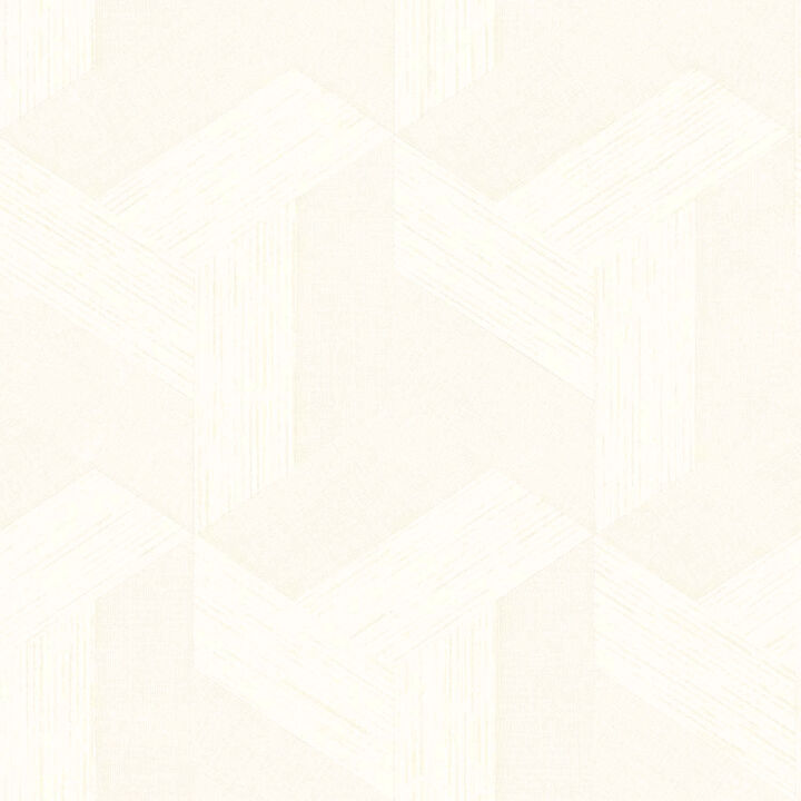 Synergy Geometric White Wallpaper SY27500