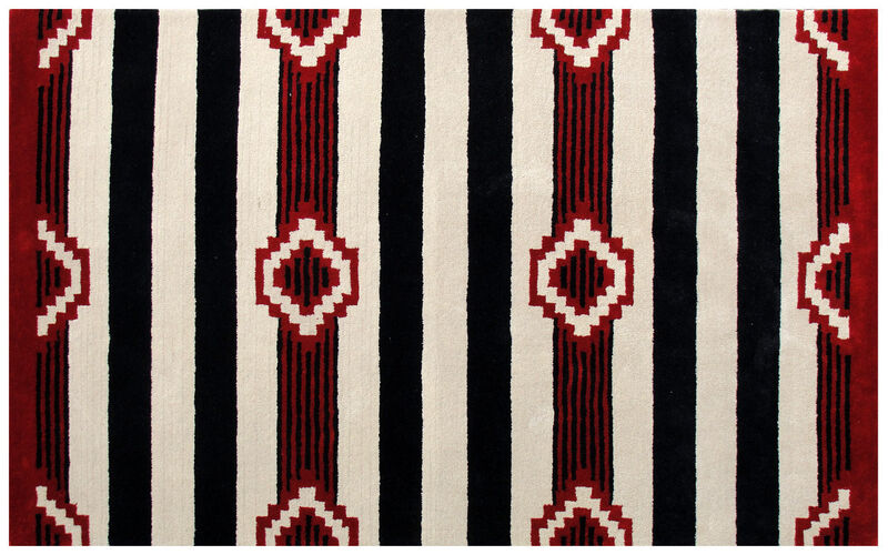 HomeRoots Southwestern Hand Tufted Non Skid Area Rug image number 2