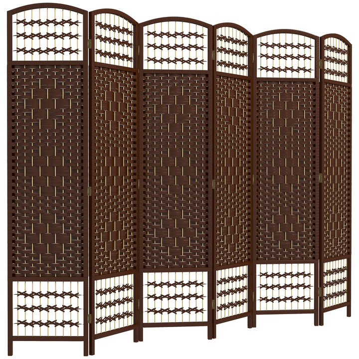 Hivvago 6-Panel Indoor Privacy Screen for Home or Office Use