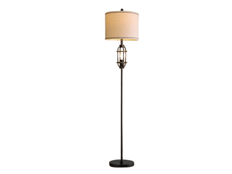 Modern Mid Century Industrial Floor Lamp For Living Room Bedroom Office image number 0