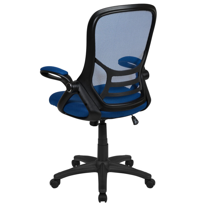 Porter High Back   Mesh Ergonomic Swivel Office Chair with Frame and Flip-up Arms image number 5