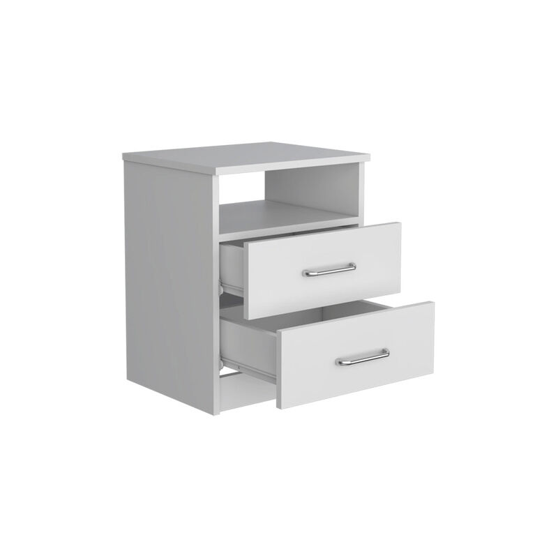 Nightstand Olienza, Bedroom, White