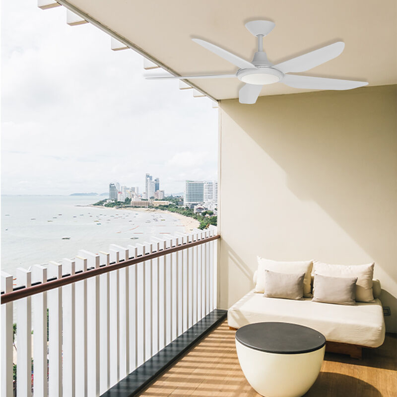 ENLIGHT 52" Smart DC Ceiling Fan with Light, Matter Smart Home Integration, CCT and Dimmable LED, 5 Blades, Damp/Outdoor Covered Rated image number 8