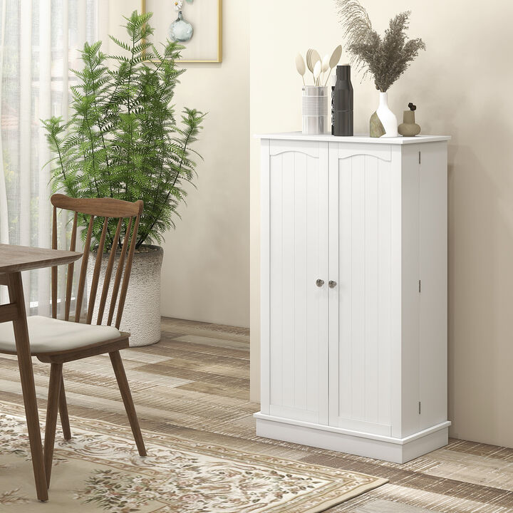 Hivvago Freestanding Kitchen Storage Cabinet with 5-Tier Shelving