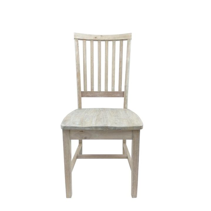 Carolina Living Hudson Dining Chair - Natural Driftwood