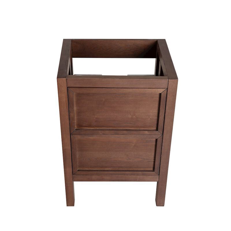 Nadar 24" Bathroom Vanity in Walnut Cabinet Only image number 3