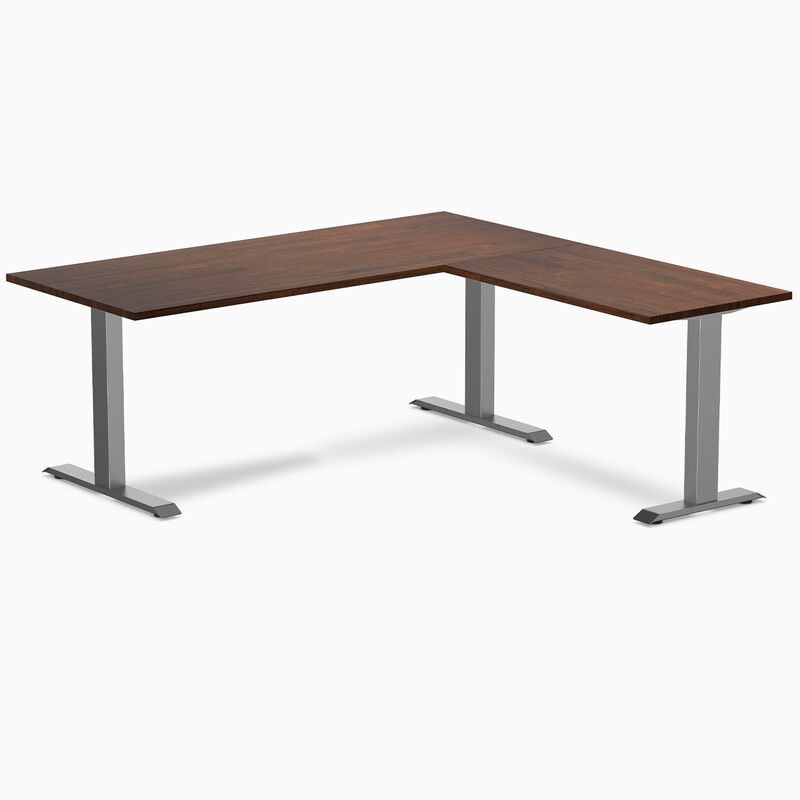 Desky Zero Rubberwood L-Shape Office Desk image number 0