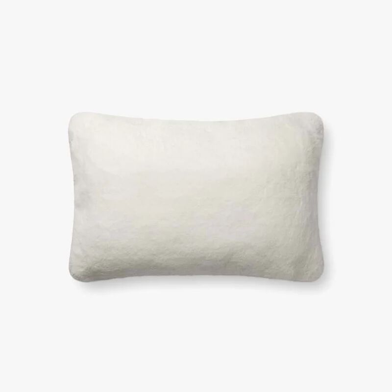 P0710 White 13"x35" Down Pillow