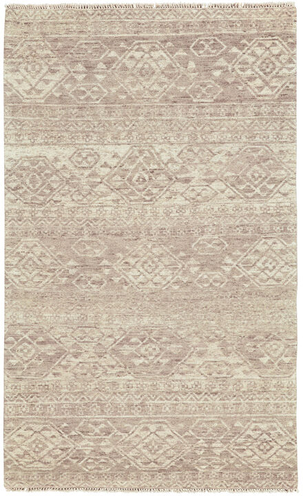 HomeRoots Wool Southwestern Hand Knotted Area Rug