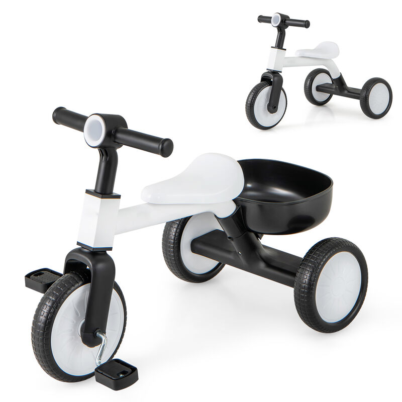 Toddler 3 Wheel Tricycle with 86&deg; Limited Steering and Carbon Steel Frame for Park image number 7