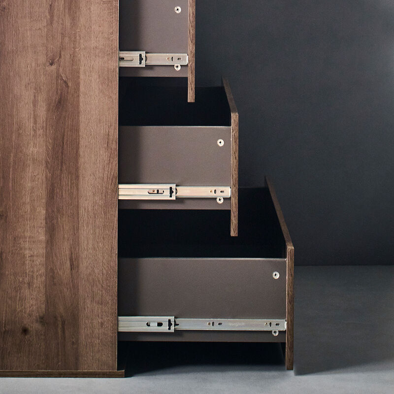 FC Design Klair Living Four-Drawer Contemporary Wood Chest