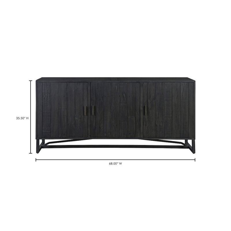 Moe's Sierra Sideboard Black