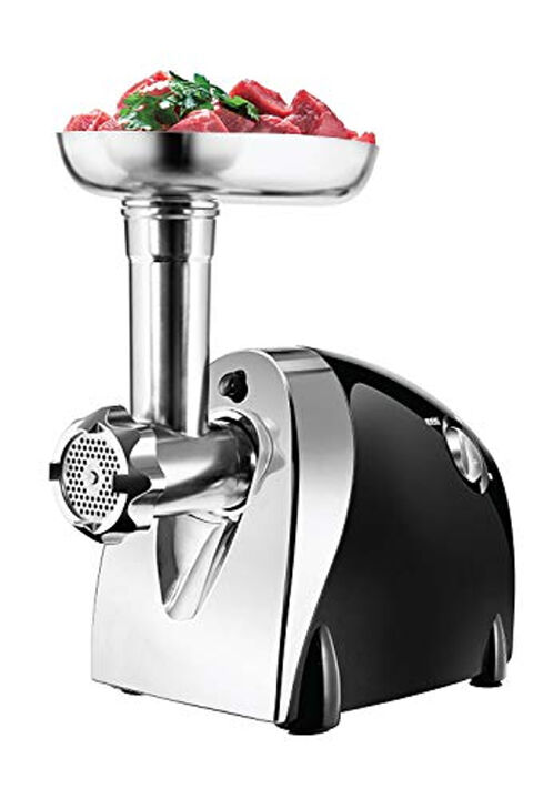 Meat Grinder Sausage Stuffer 3 Size Stainless Steel Grinding Plate 550W