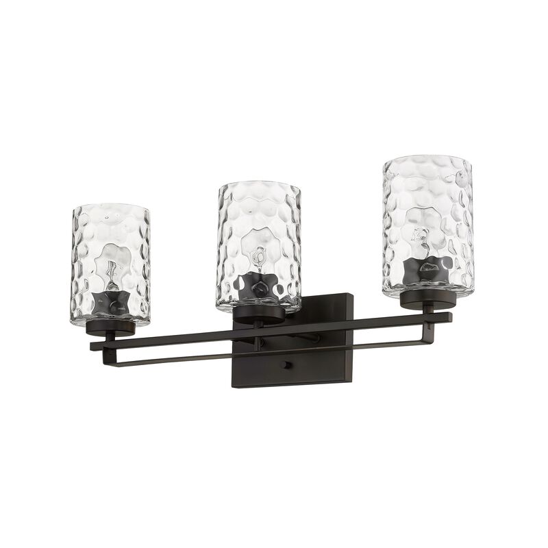 Hivvago Livvy 3-Light Oil-Rubbed Bronze Vanity