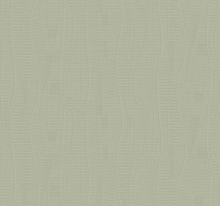 Amir Light Green Embossed Wallpaper