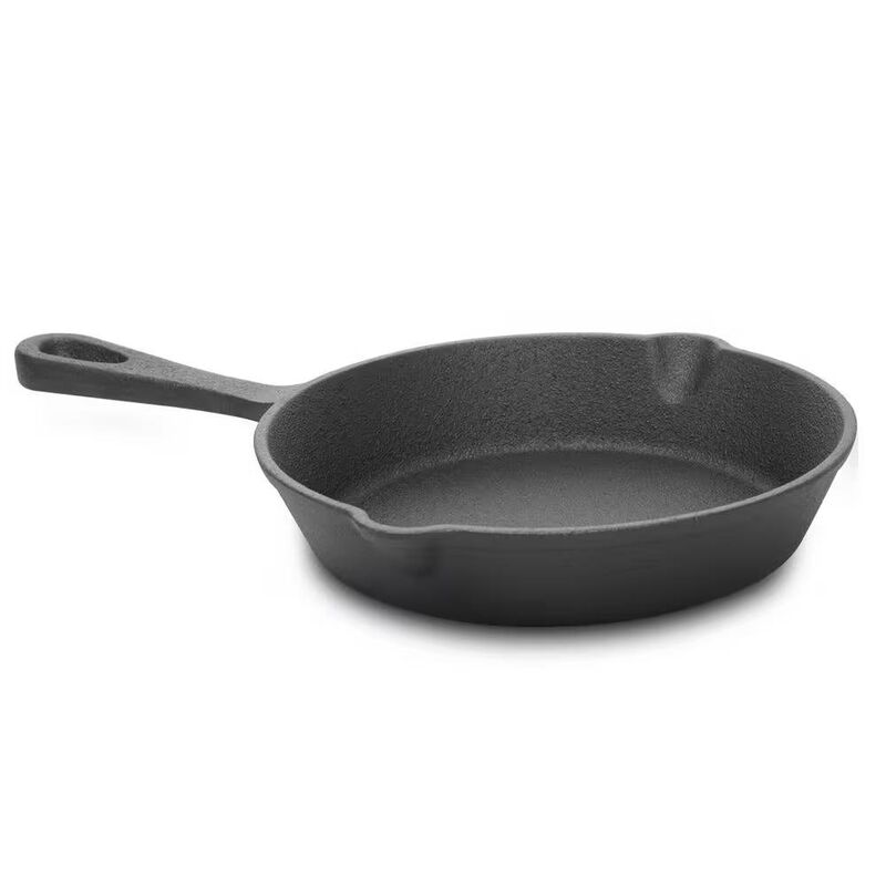 Pre-Seasoned Cast Iron 3-Piece Skillet Frying Pan Set Perfect for Indoor & Outdoor Cooking image number 2