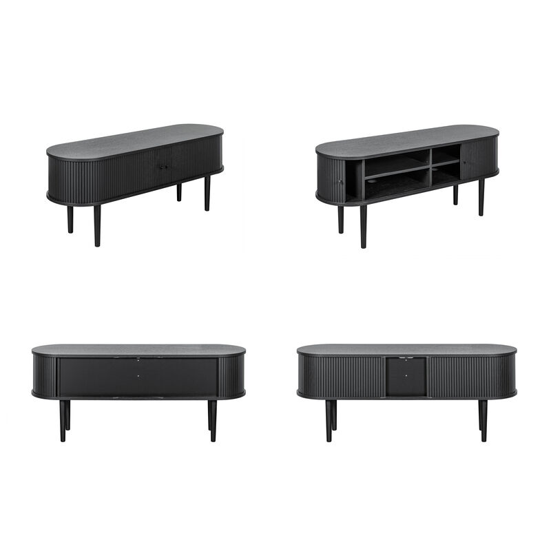 SLIDDO 55 TV Stand with storage.