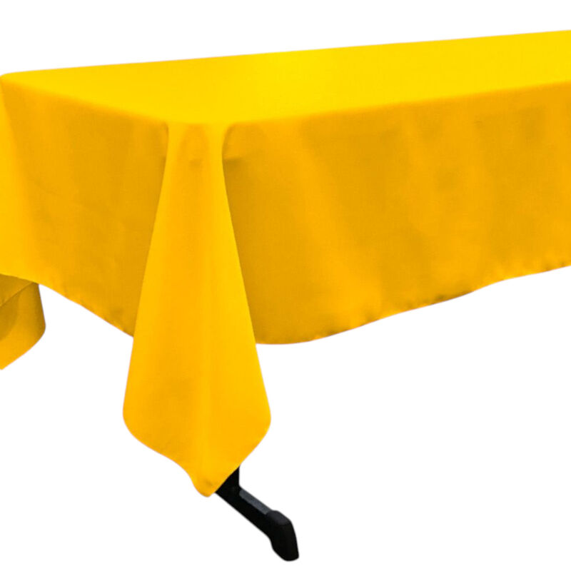 Rectangular Tablecloth 60 by 108 Inch Polyester Poplin image number 2
