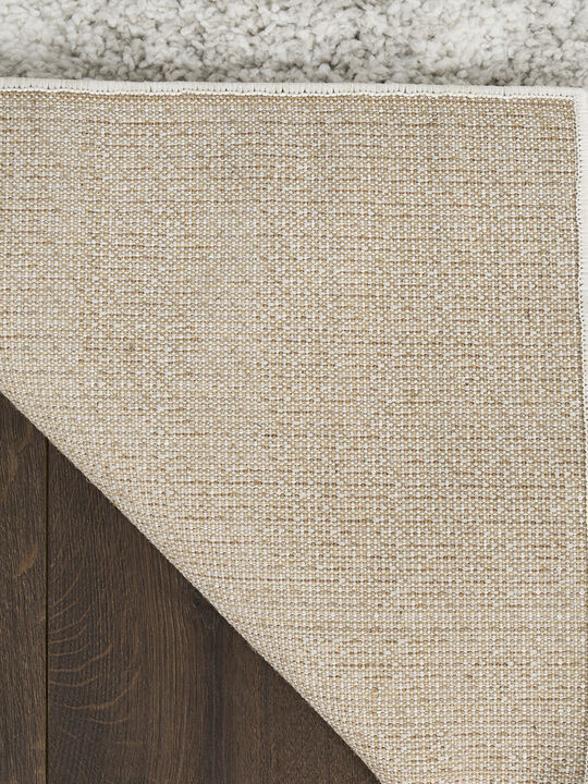 Modern Shag MMD04 Ivory/Gray 3'11" x 5'11" Rug