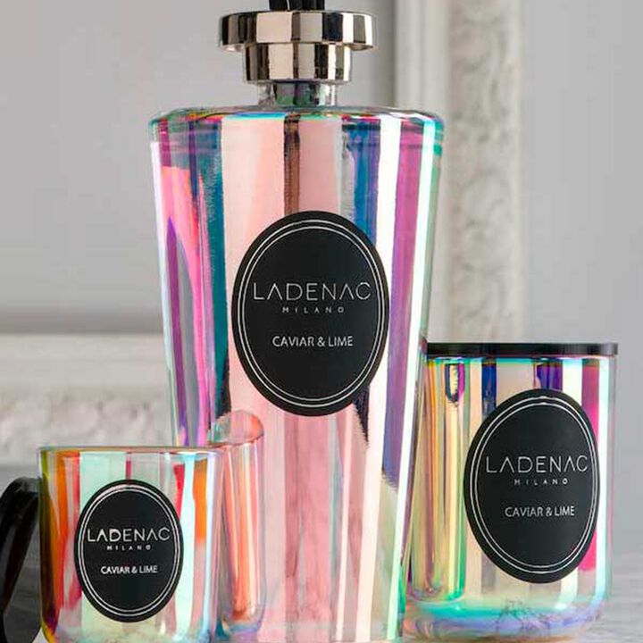 Reed Diffuser URBAN SENSES 6.8 fl oz Holographic Caviar Lime 3.74 x 5.91 x 8.86 in
