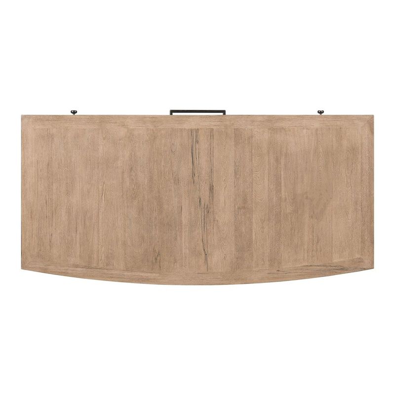 Liberty Furniture Executive Desk with Keyboard Tray Locking File Drawers Home Office Storage image number 5