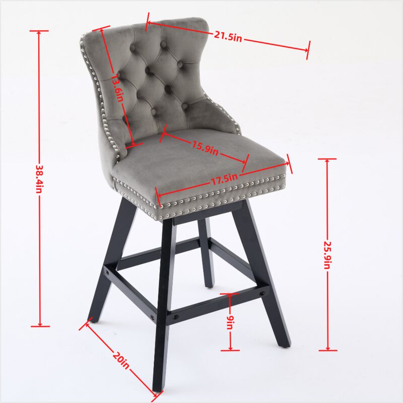 Belvem Bar Stools Set of 2 image number 3