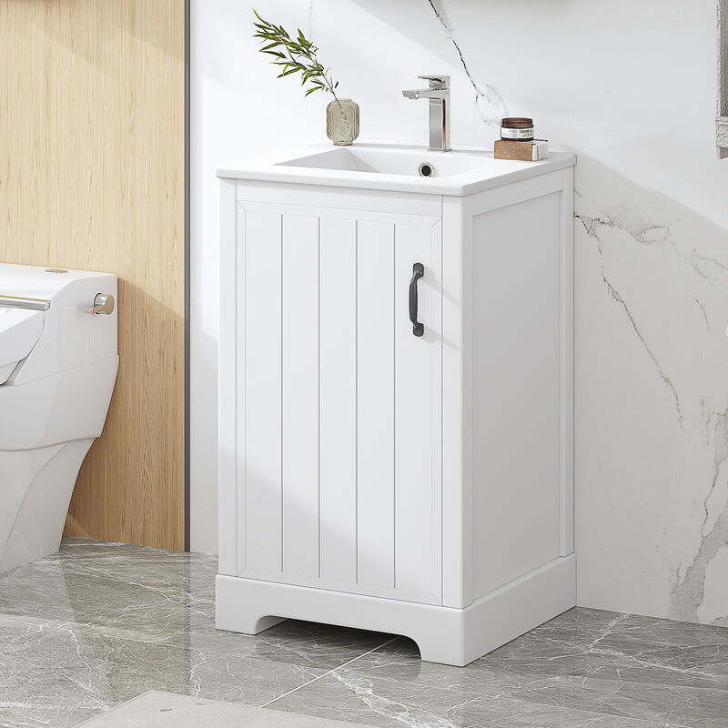 Merax Bathroom Vanity Cabinet with Sink