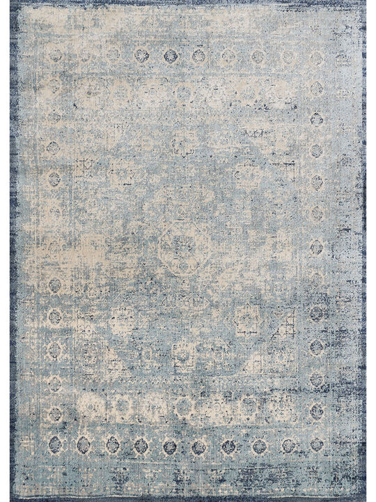 Anastatsia AF14 Light Blue/Ivory 3'7" x 5'7" Rug