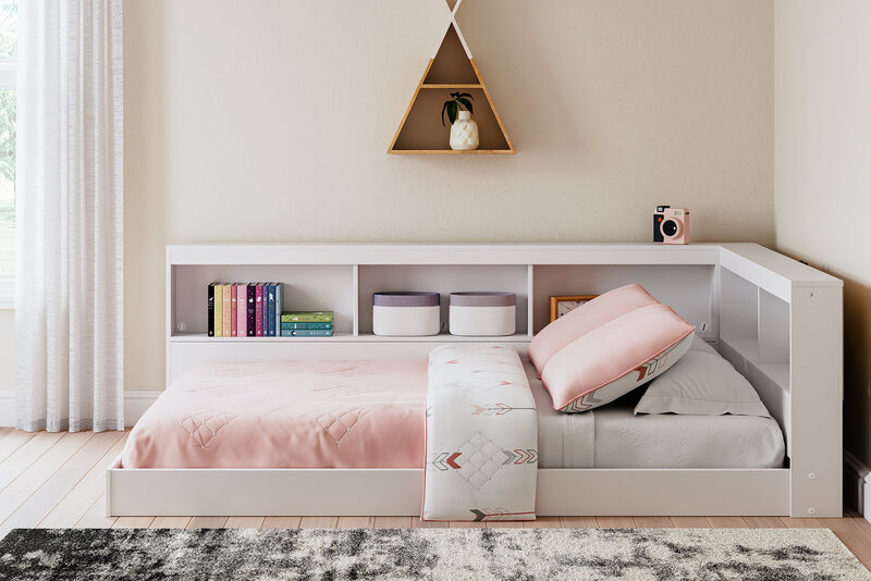 Piperton Full Bookcase Storage Bed image number 1