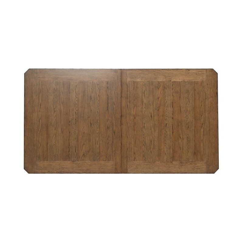 Liberty Furniture Carolina Park Rectangular Leg Table - Removeable Leaf - Amber Brown image number 3
