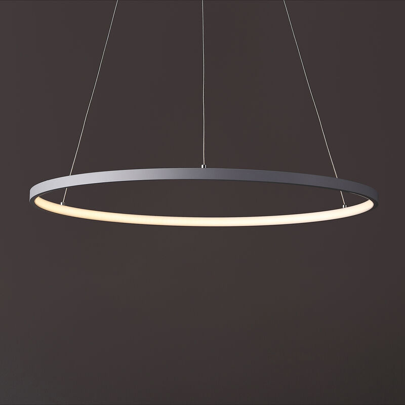 Brice Modern Contemporary Metal Round Dimmable Integrated LED Pendant