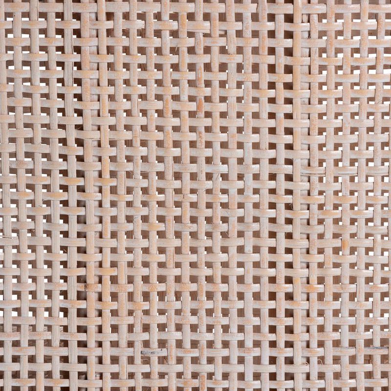 bali & pari Allen Natural Rattan Counter Stool - Handwoven Wicker Stool with Lattice Back and Removable Cushion, Counter Height Seating for Kitchen Island or Lounge image number 6