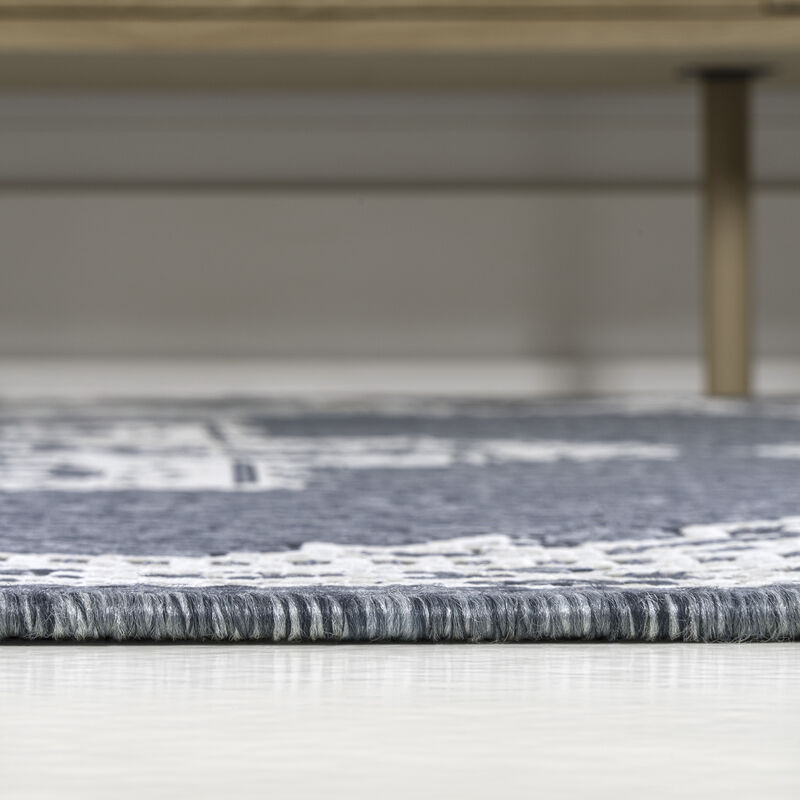 Arden Vintage Casual Medallion Indoor/Outdoor Area Rug