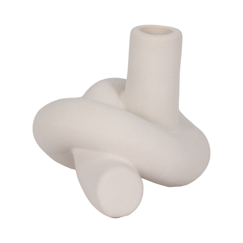 6" Textured Knot Taper Holder image number 2