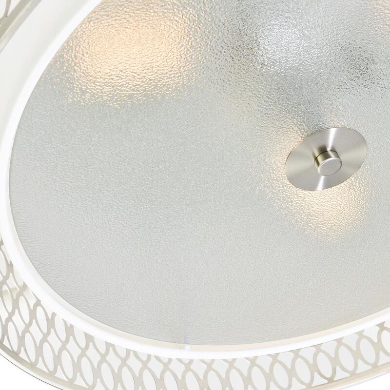 Mikayla 5 Light Drum Shade Chandelier With Satin Nickel Finish