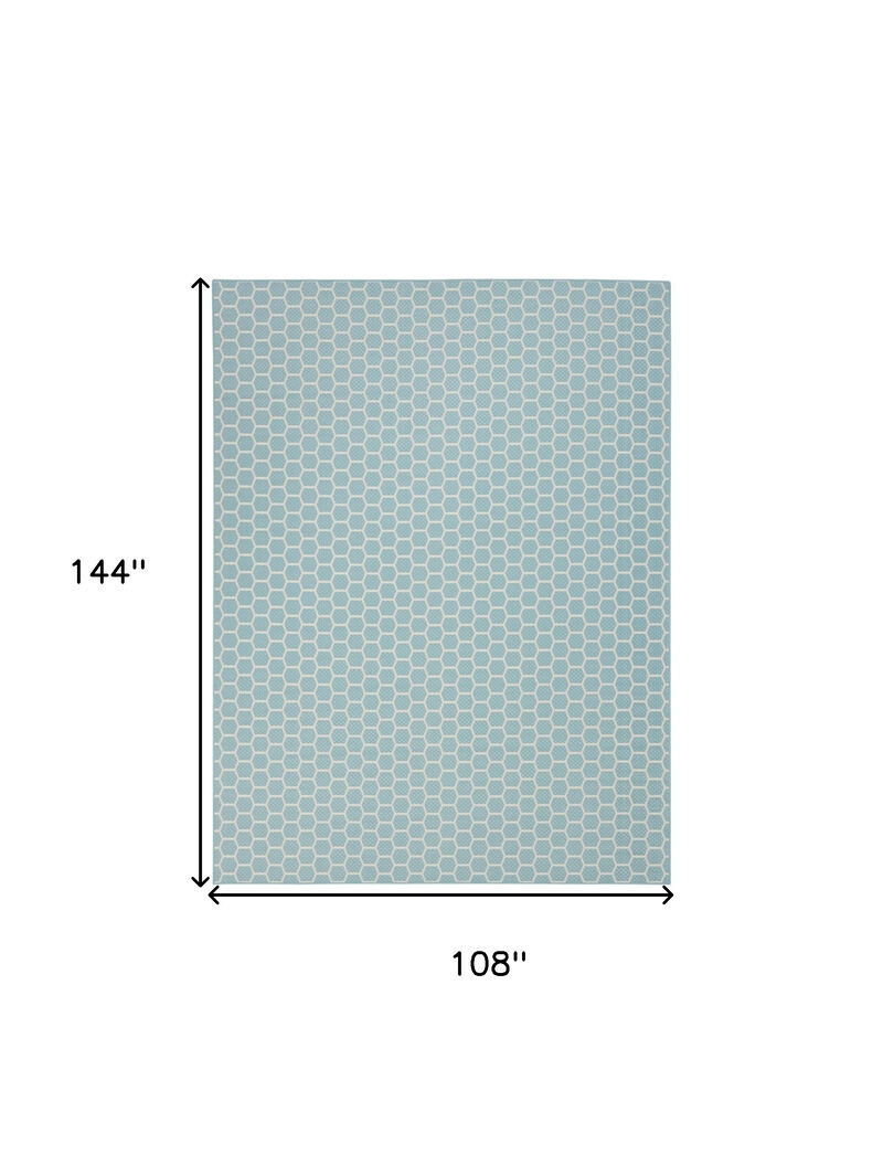 HomeRoots Geometric Indoor Outdoor Area Rug image number 6