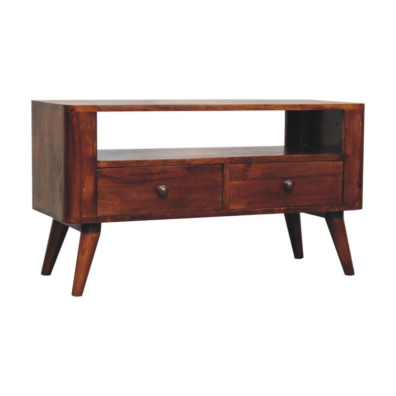 Artisan Furniture Solid Wood Bera Media Unit