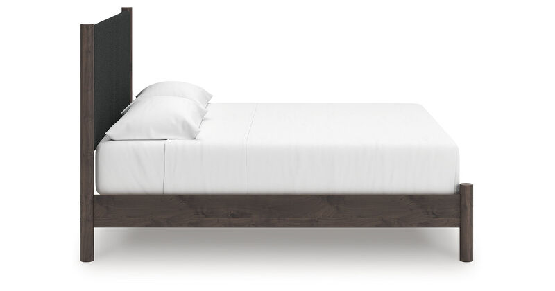 Cadmori King Upholstered Panel Platform Bed image number 3