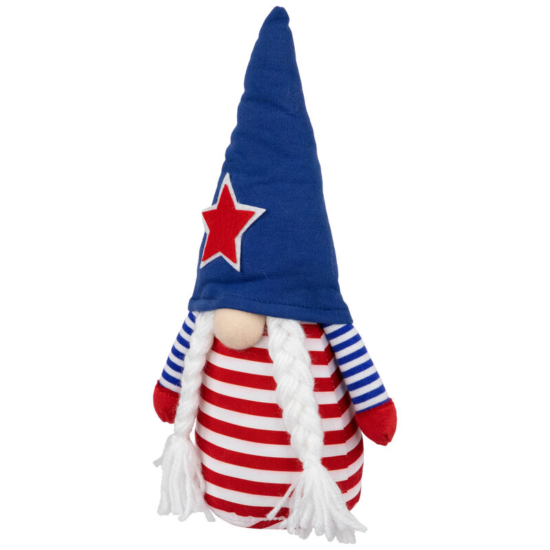 10.5" Americana Girl 4th of July Patriotic Gnome image number 2